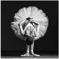 Ballerina at class