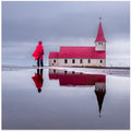 Reflection of Vik Church