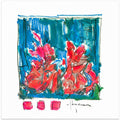 Pink Blossoms Abstract