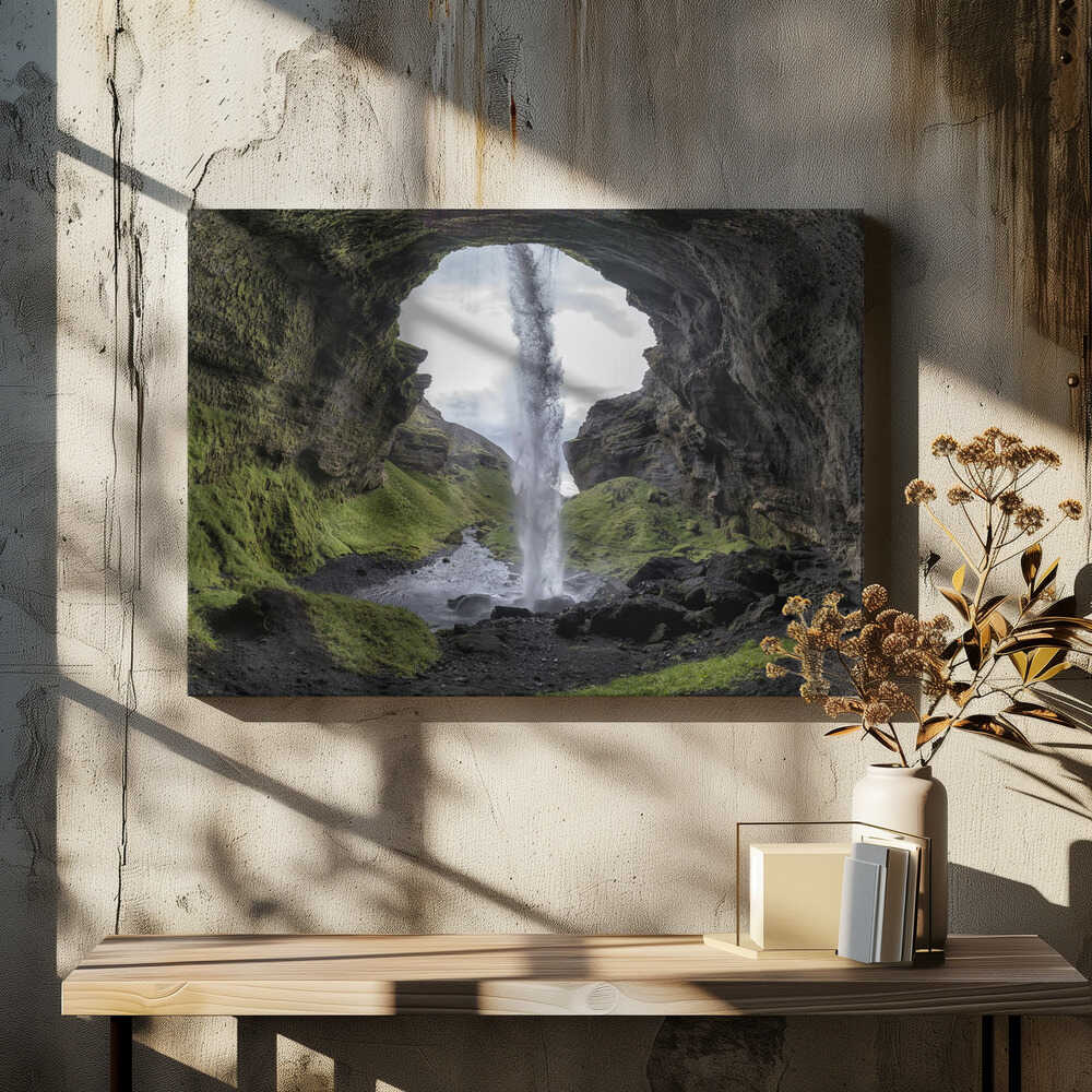 Hidden waterfall