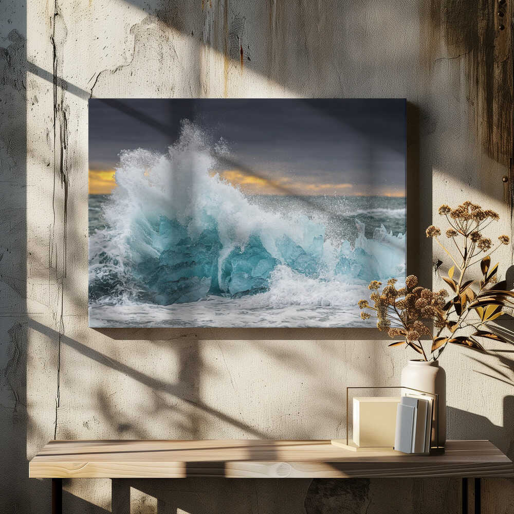 Icy wave