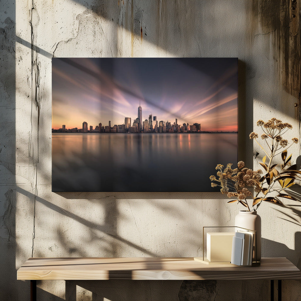 Art Prints of A "floating" city