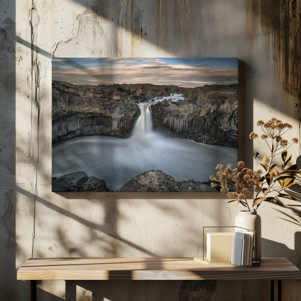 Aldeyjarfoss Waterfall North Iceland