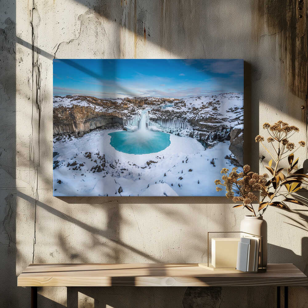 Aldeyjarfoss - the wide view
