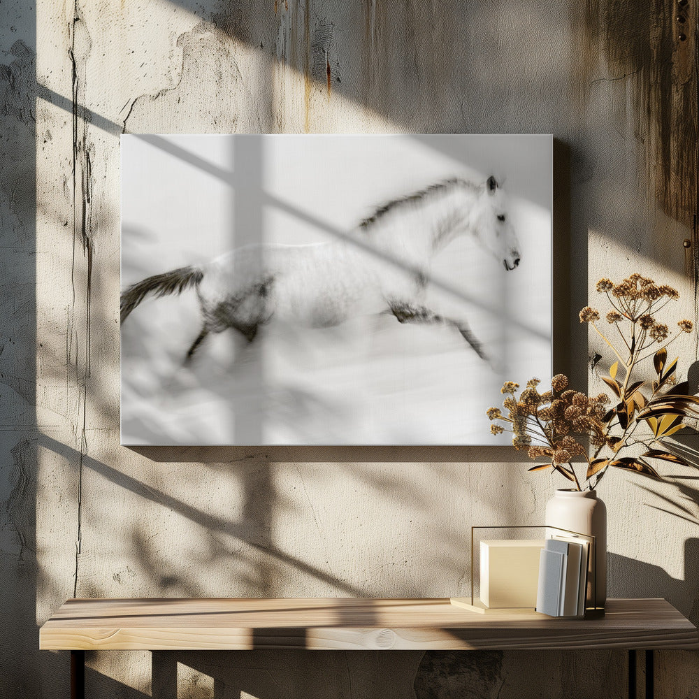The unique brush stroke