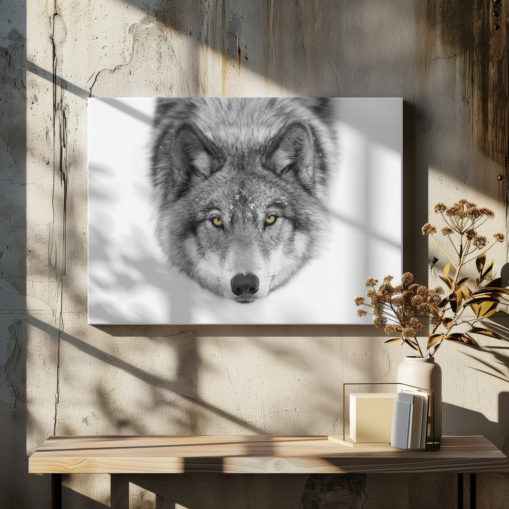 Yellow eyes - Timber Wolf