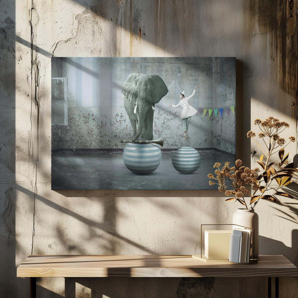 Art Prints of we can meet us  eye-to-eye