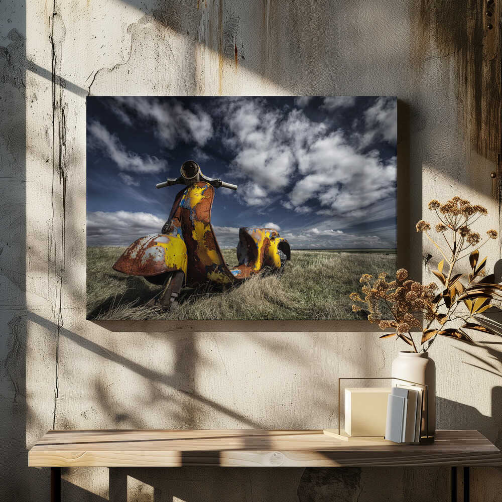 Yellow Scooter