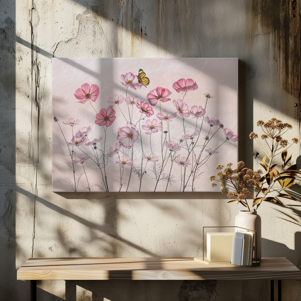 Cosmos and Butterfly