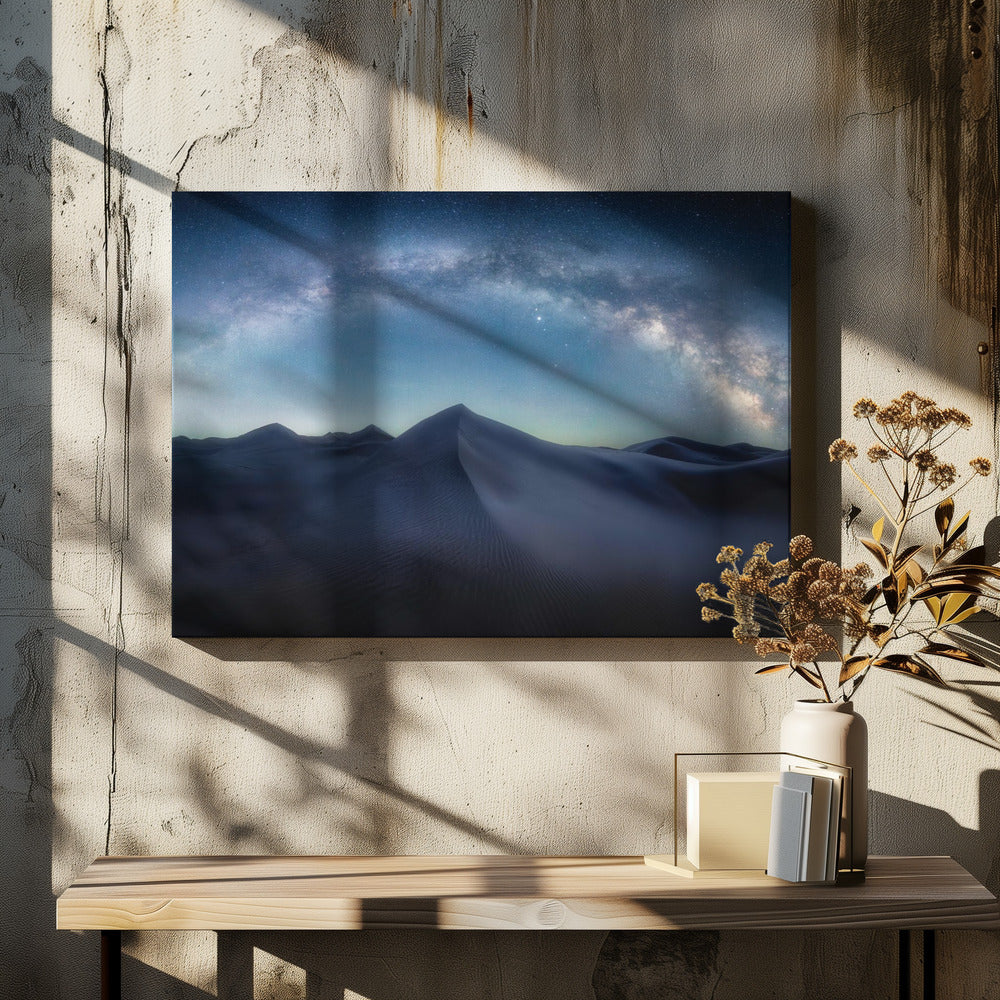 Desert starry sky