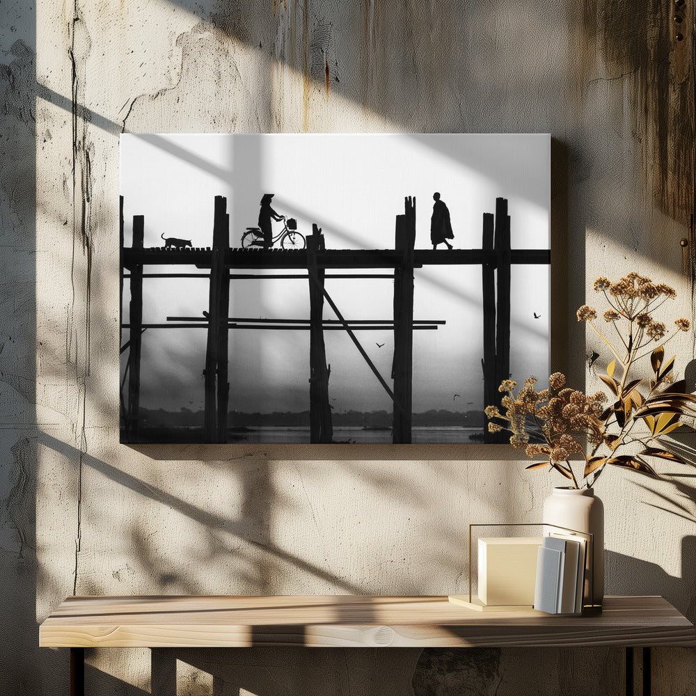 Art Prints of U Bein Bridge