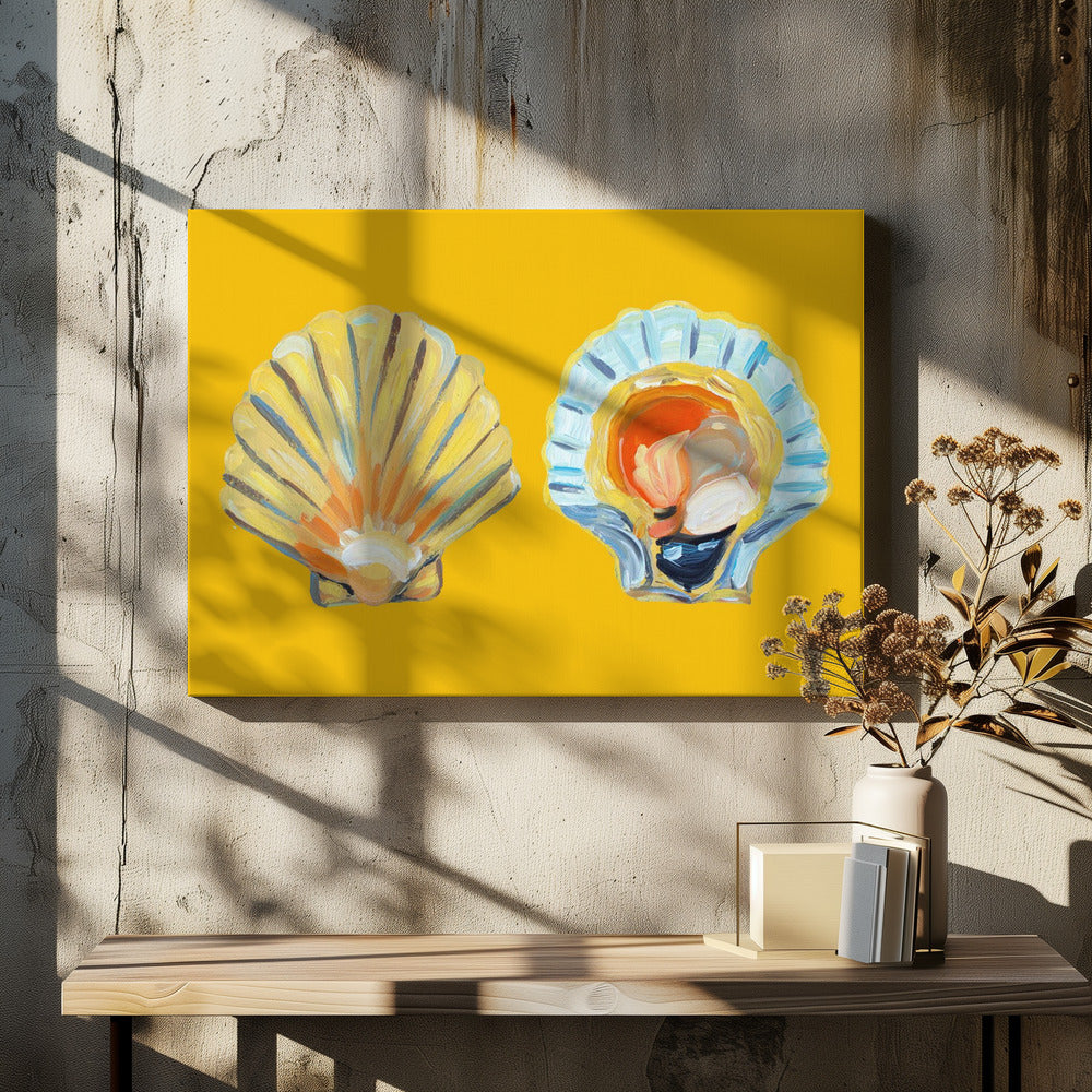 Scallops On Yellow