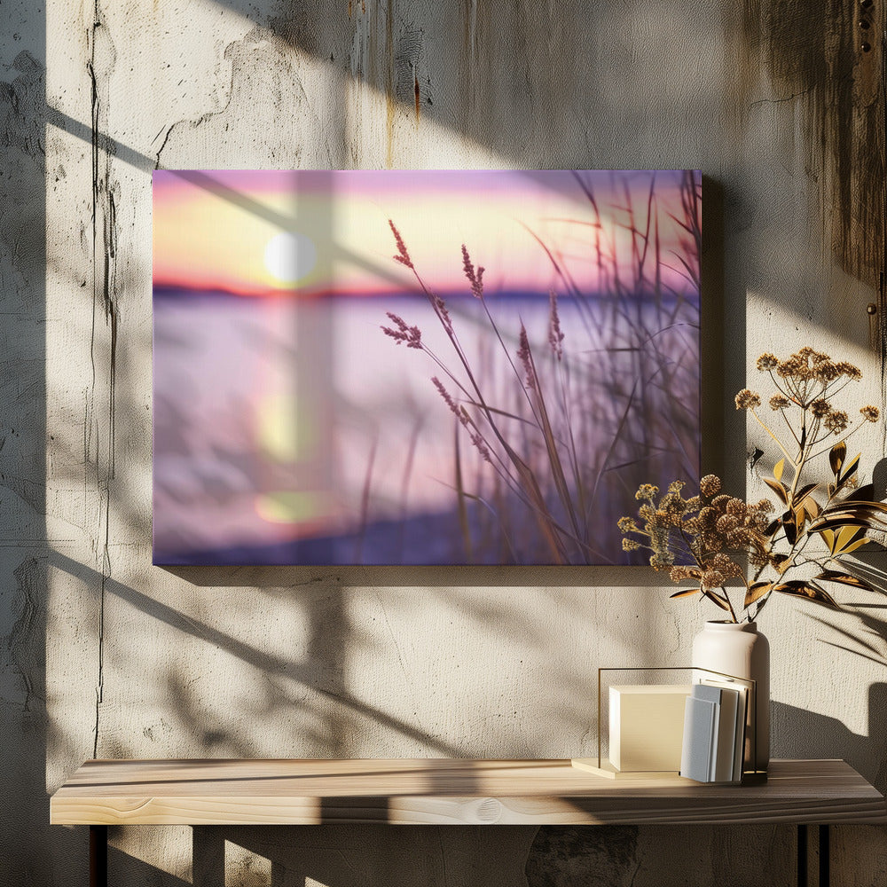 Serene Sunset Glow