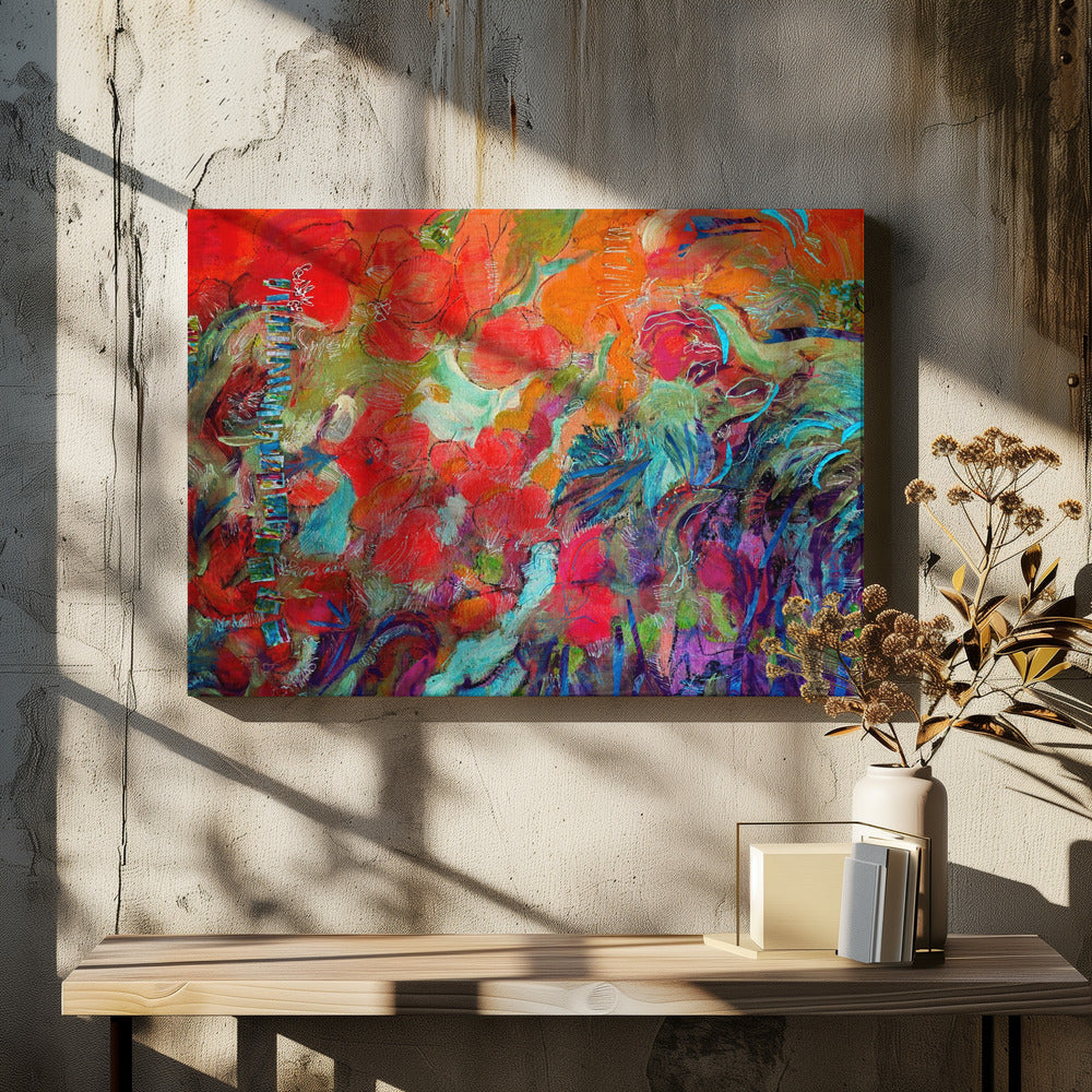 Burst of Blooming Light