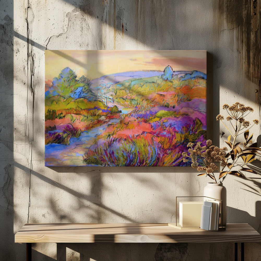 Vibrant Meadow Path