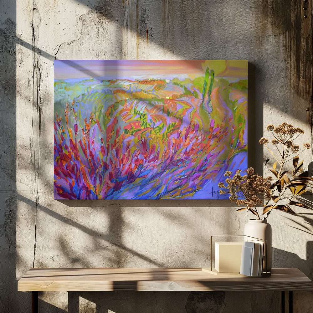 Vivid Colors And Delicate Petals