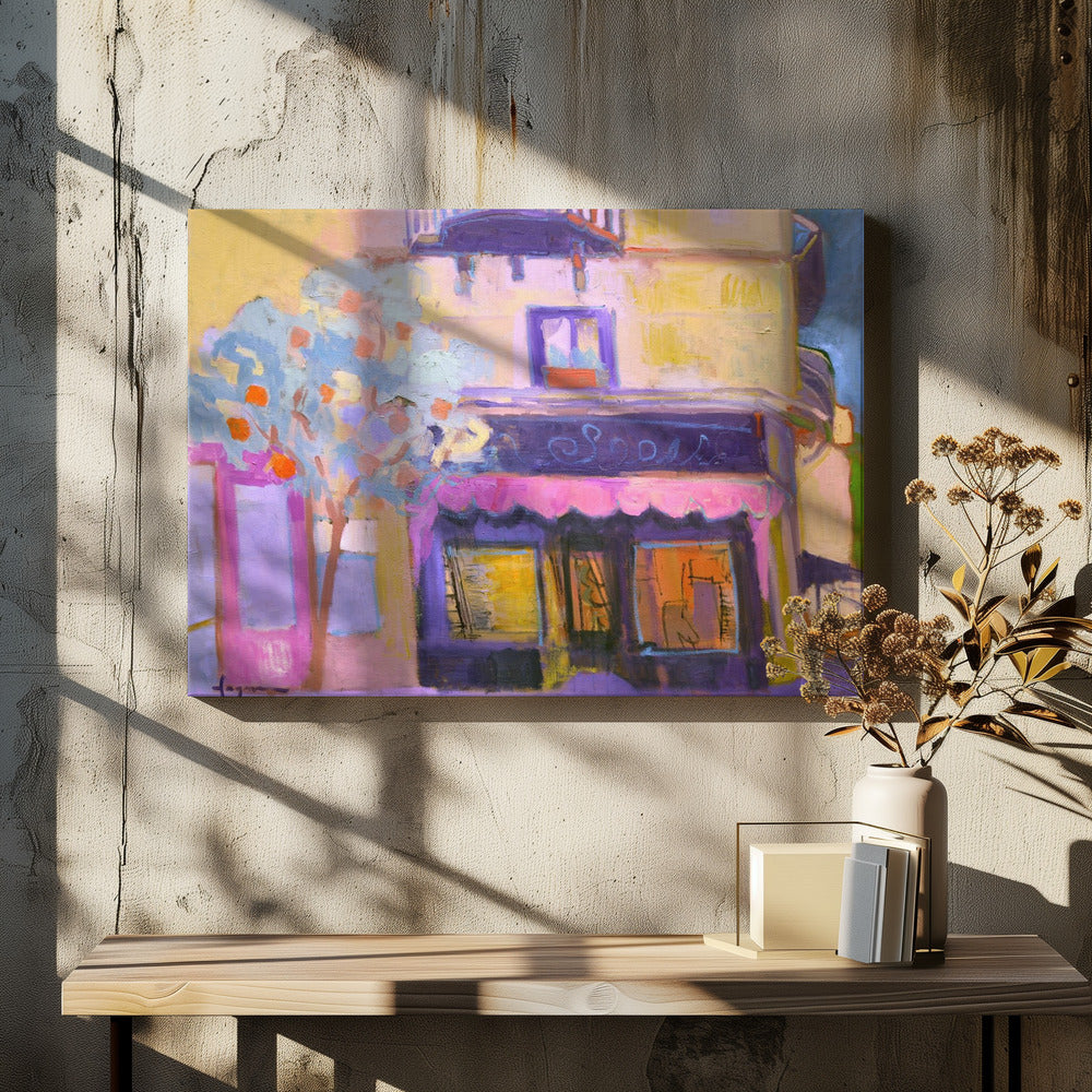 Vibrant Café Scene