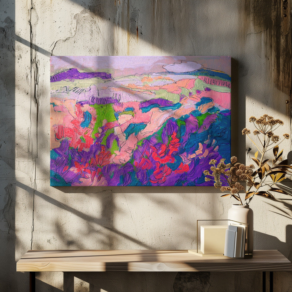 Colorful Petal Dance