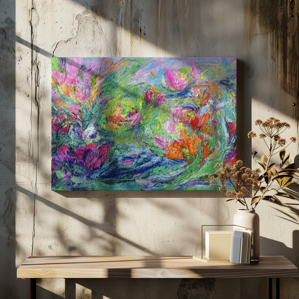 Vibrant Floral Landscape