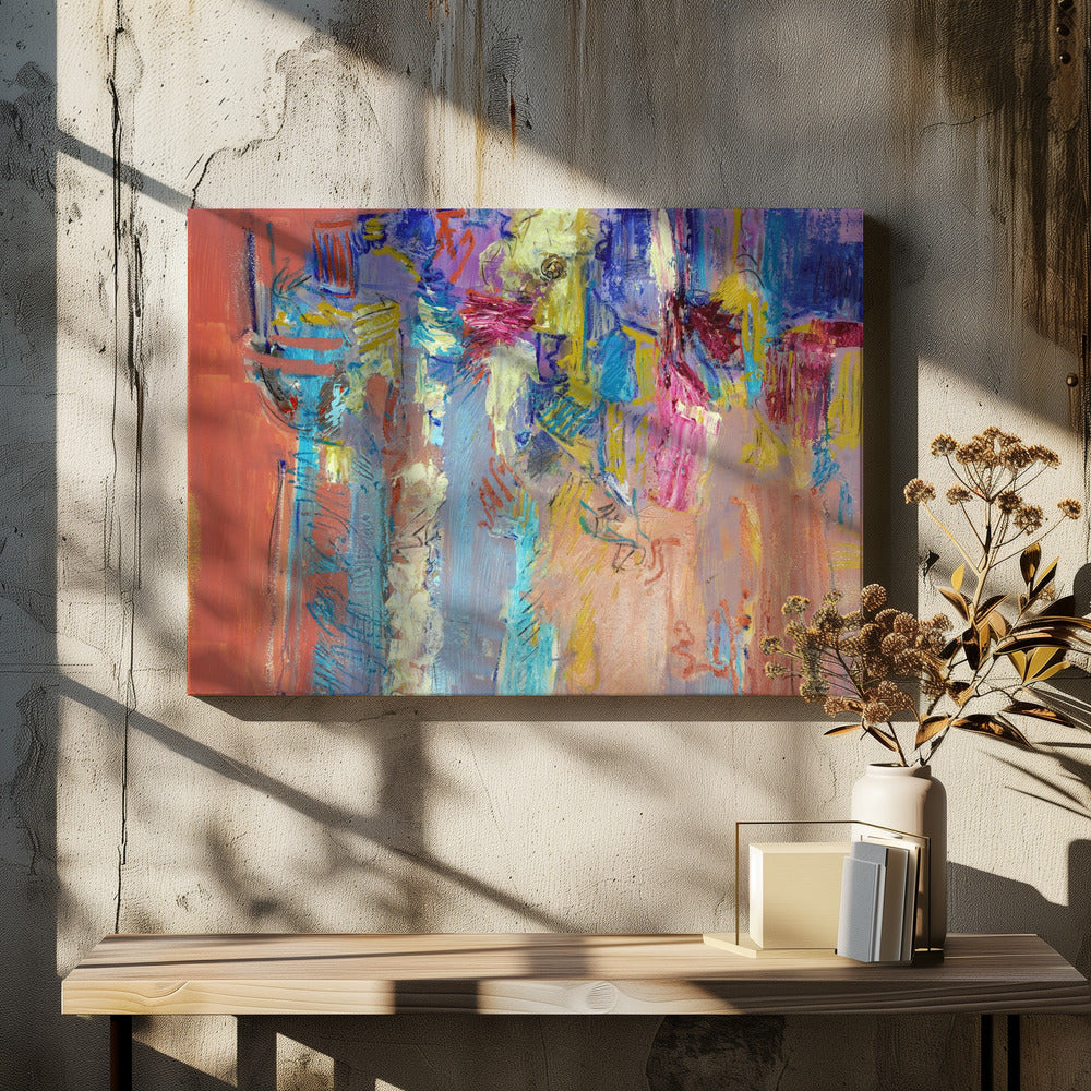 Expressionist Colorful Abstract