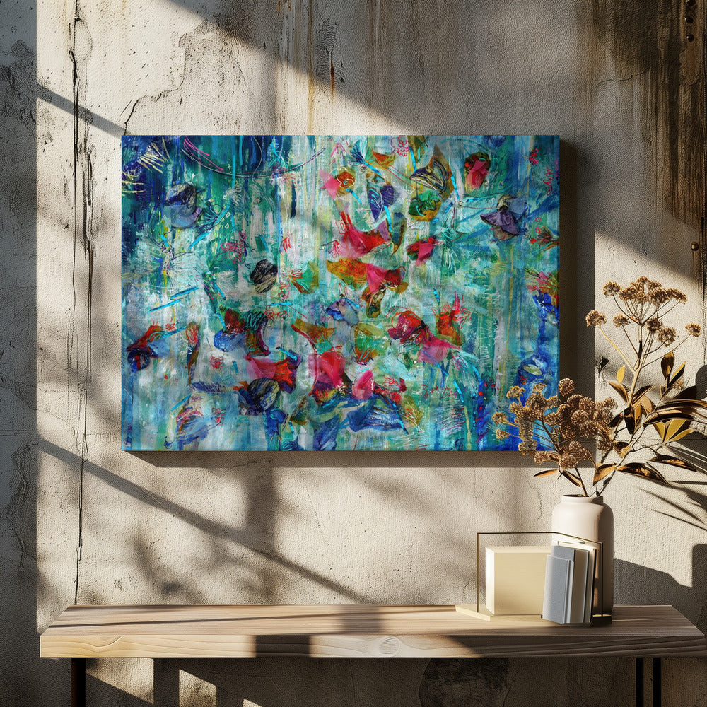 Blooming Shimmer: Sparkle in the Light