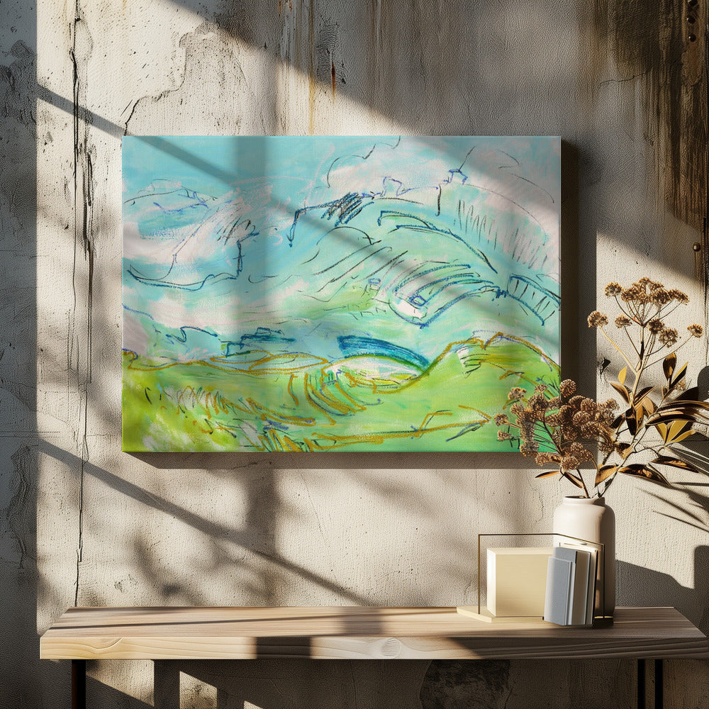 Whimsical Hillscape