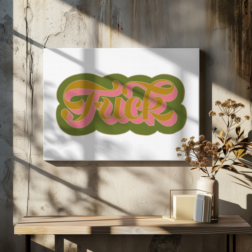Fuck (pink green)