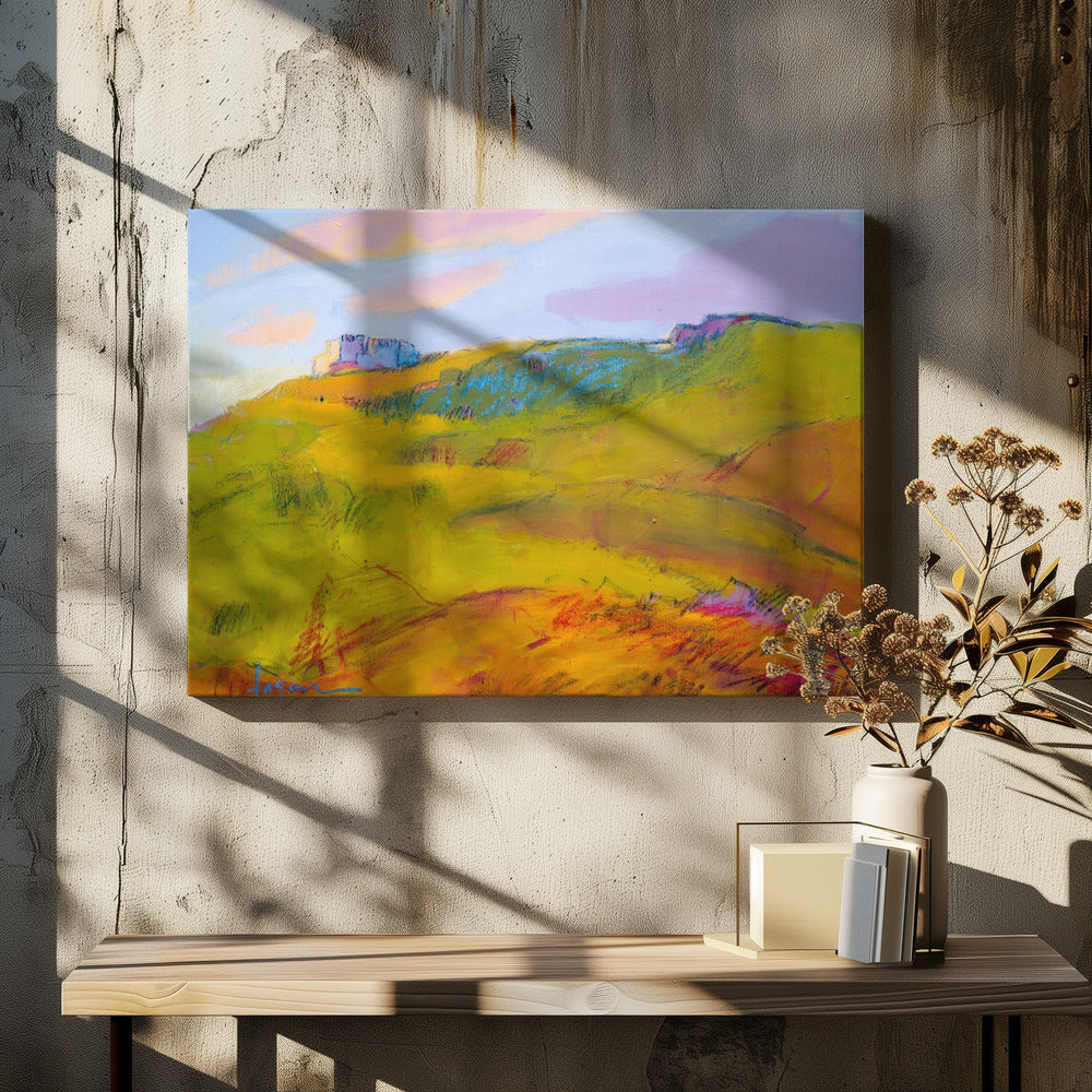 Vibrant Hillside Dream