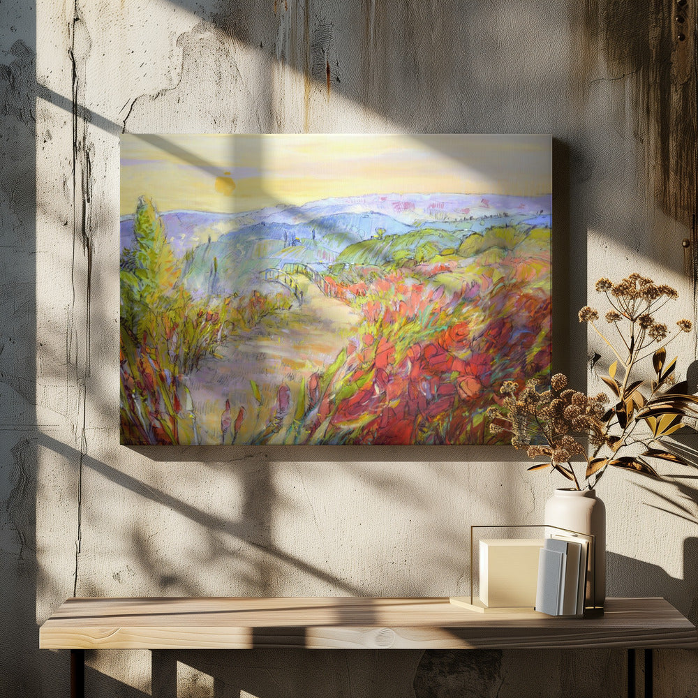 Hillside Sunrise Path