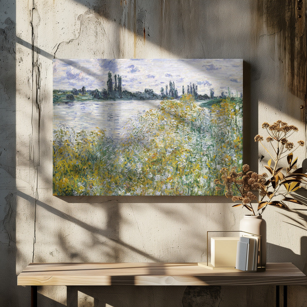 Île Aux Fleurs Near Vétheuil (1880) By Claude Monet