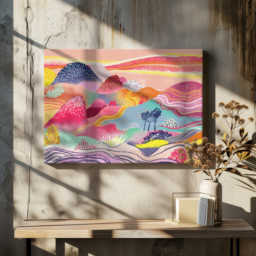Dreamy Hills Landscape