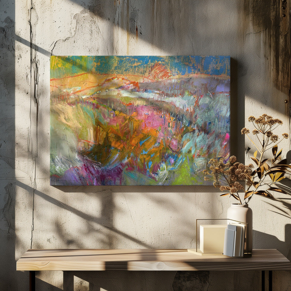 Vivid Mountain Landscape