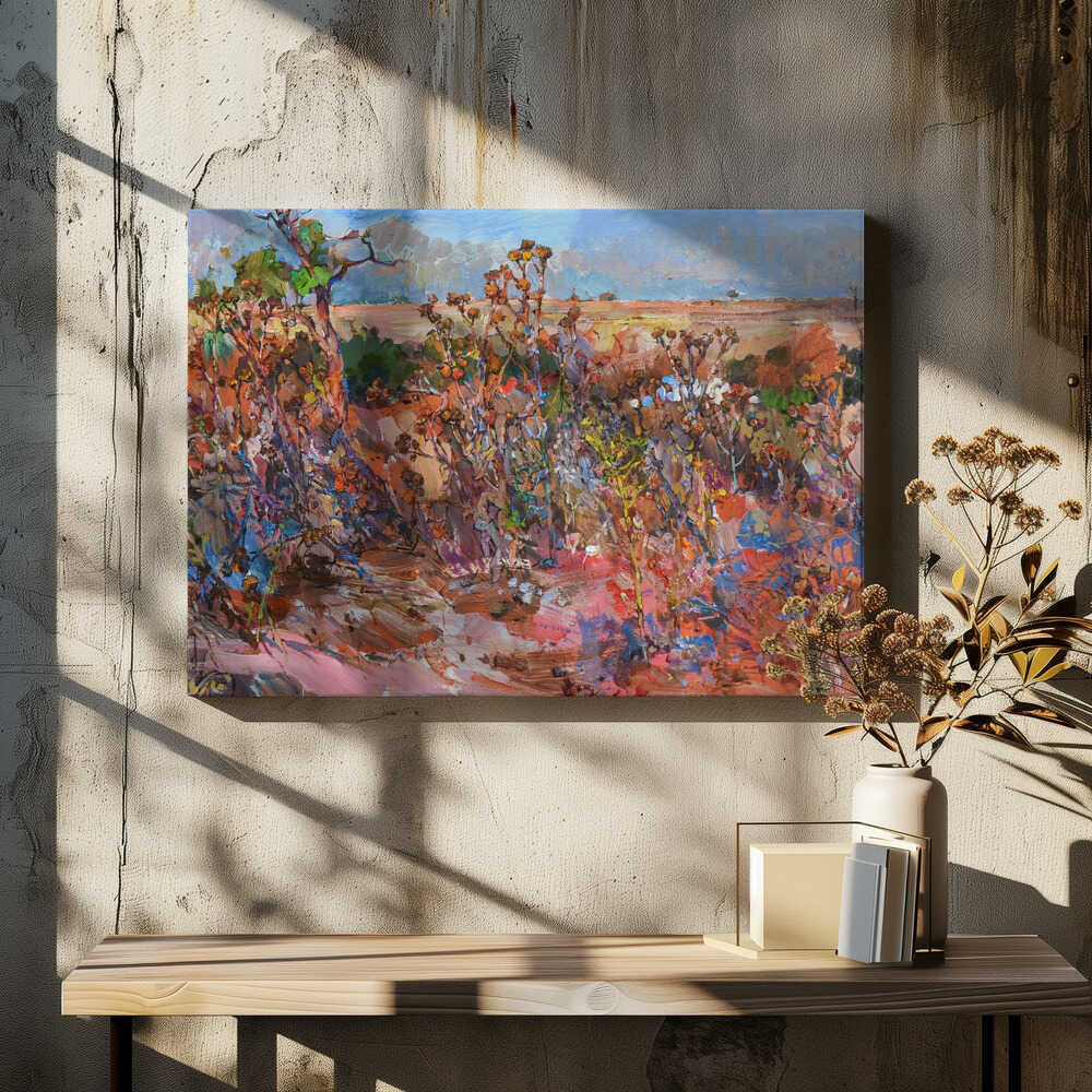 Blooming steppe