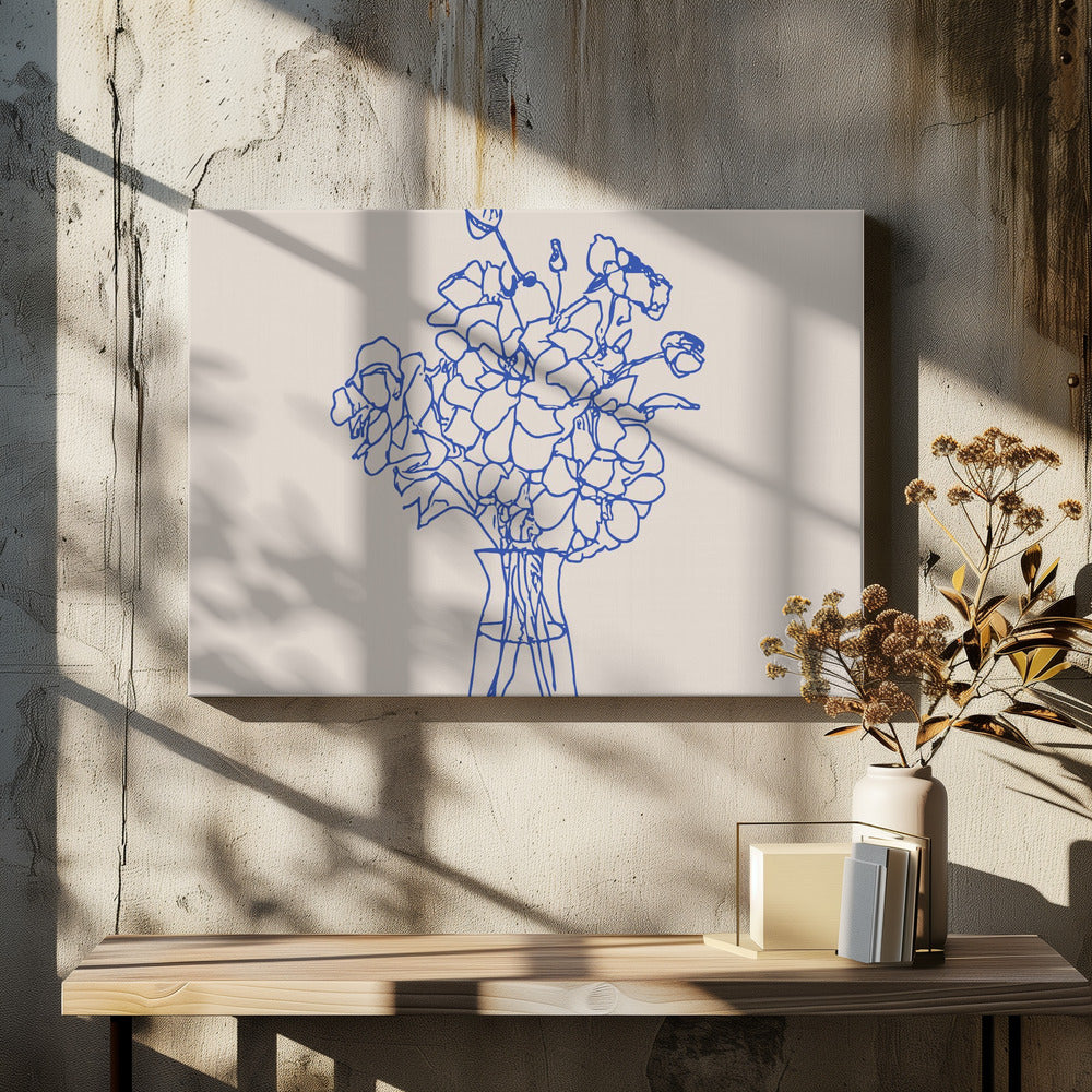 Blue Blossom Lines