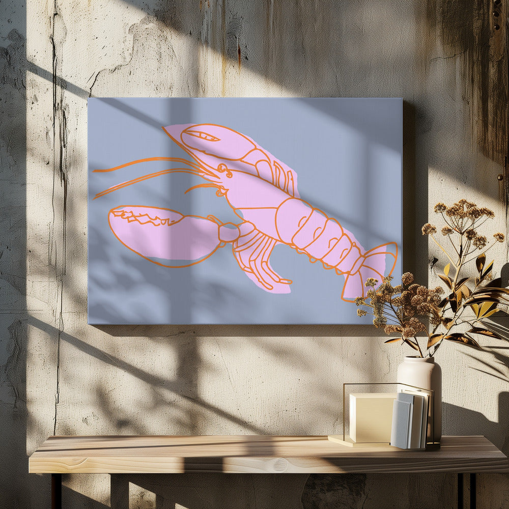 Neon Lobster Vibes