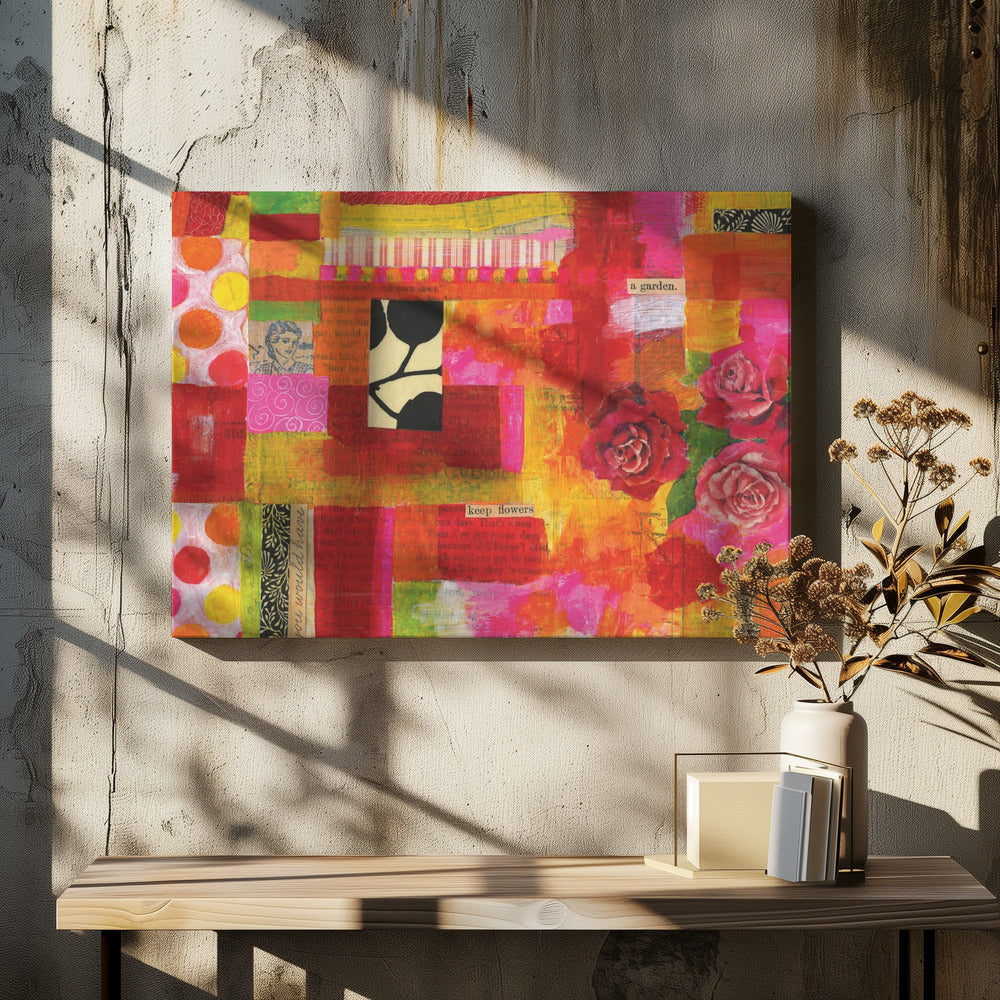 Vibrant Petal Patch