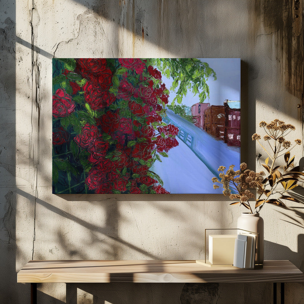 Street Of Red Roses