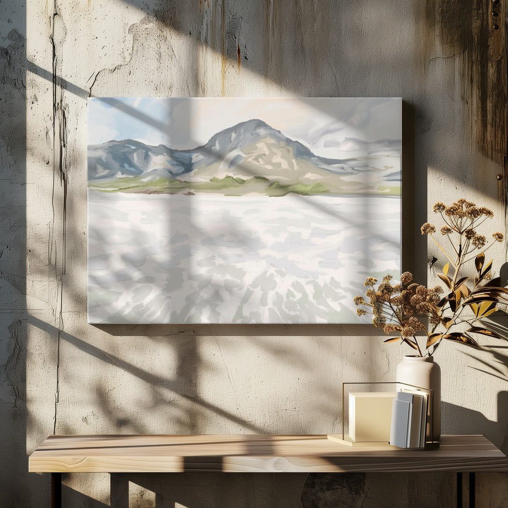 Snowy Mountain View