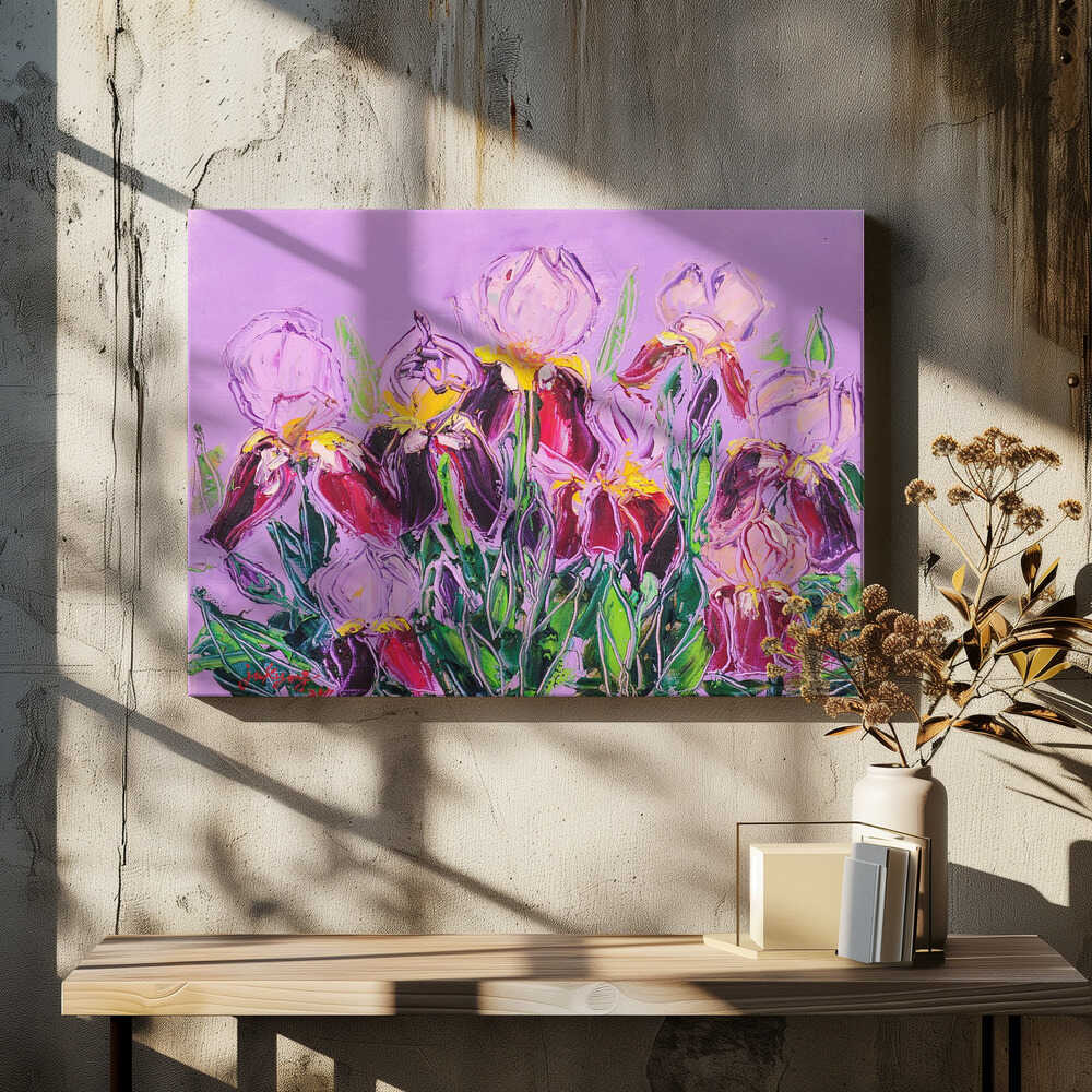 lrisoil on canvas