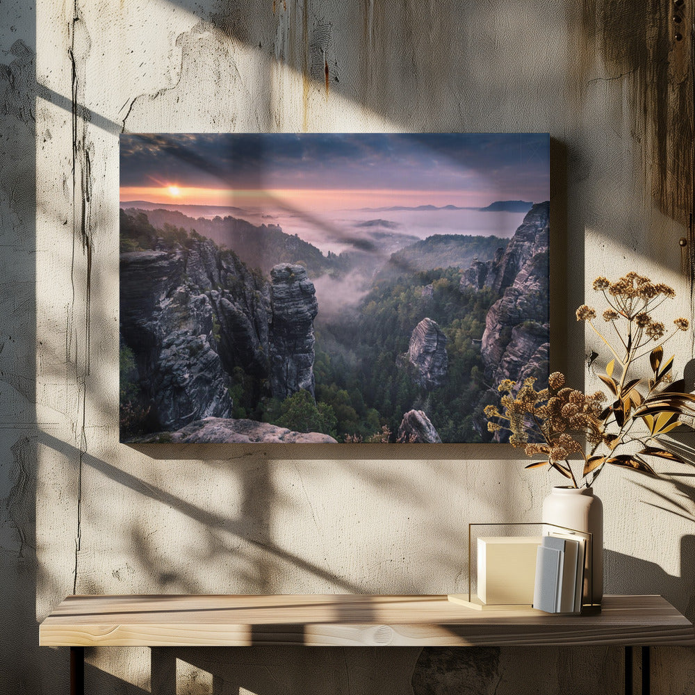 Sunrise on the Rocks