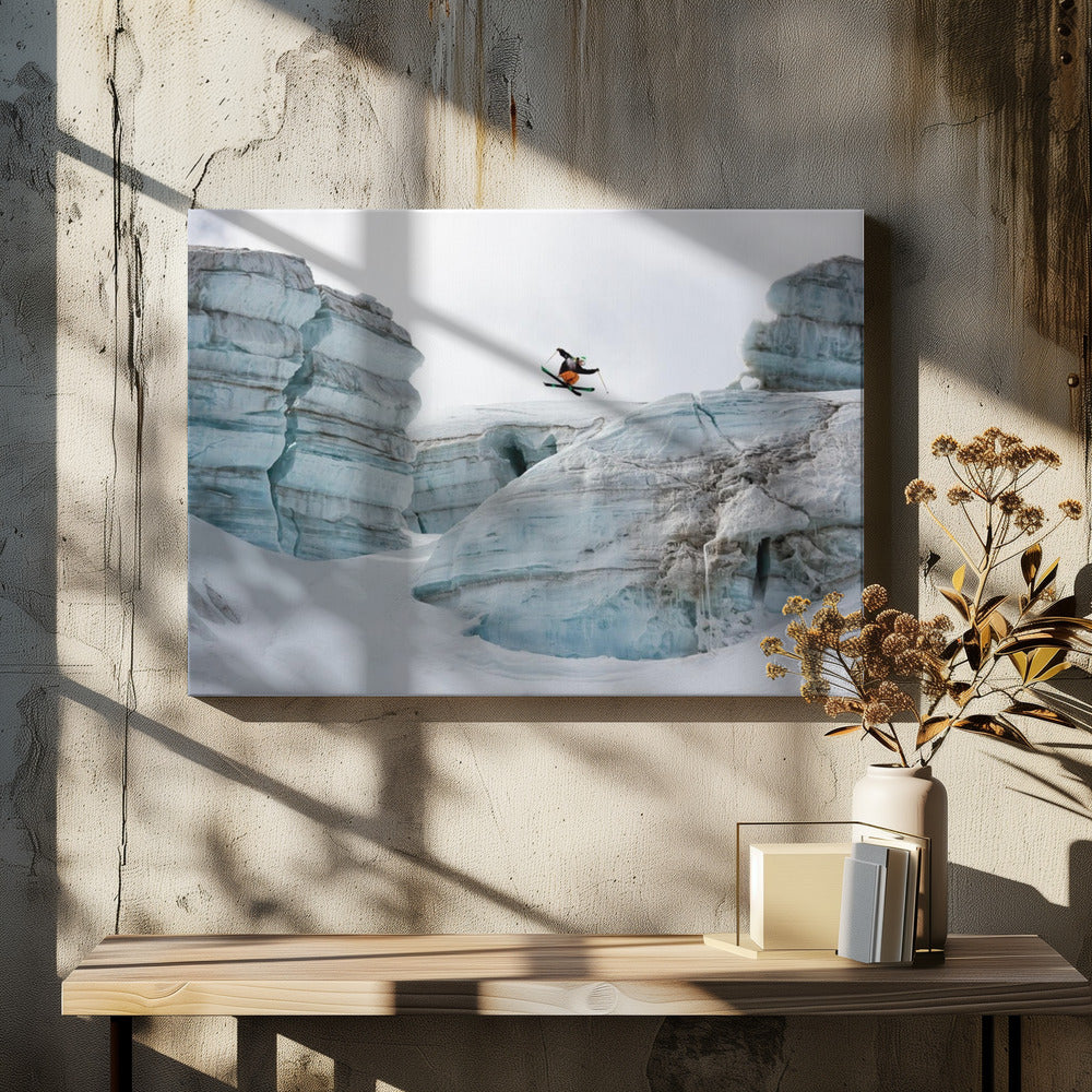 Candide Thovex out of nowhere into nowhere