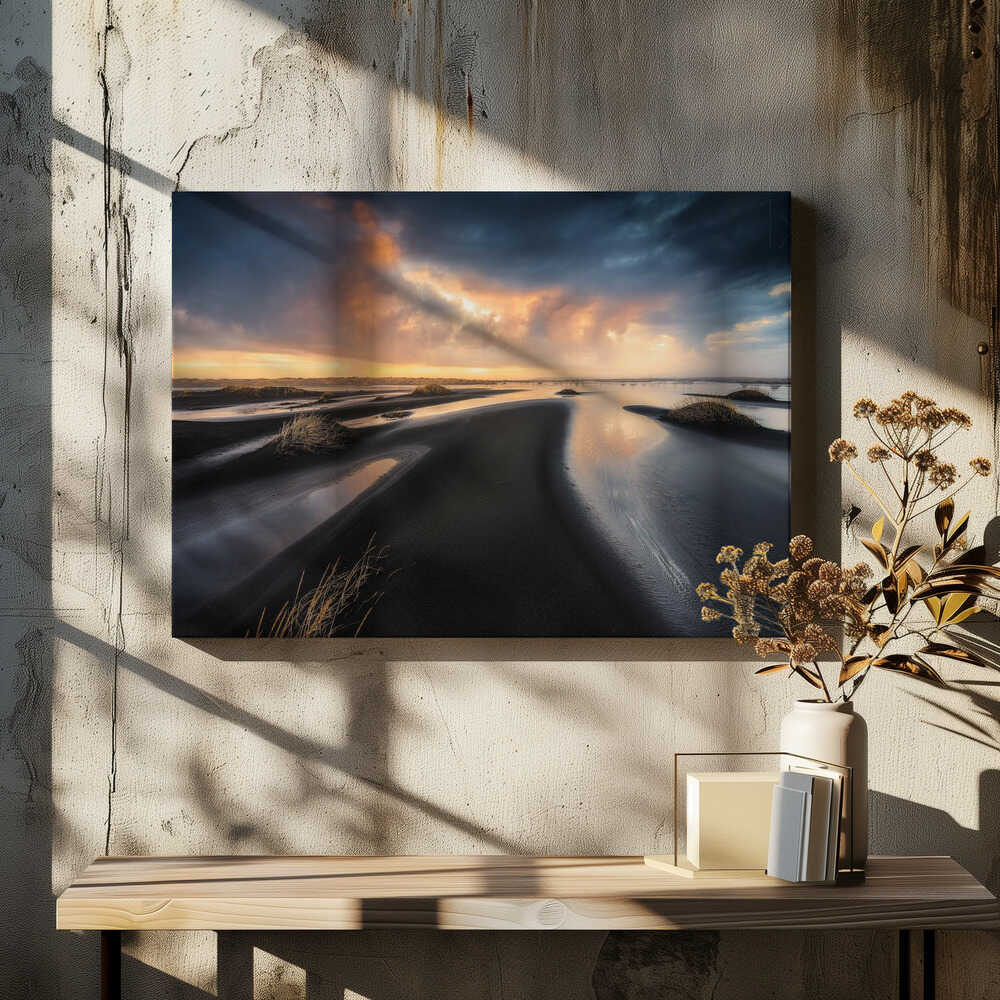 Black beach
