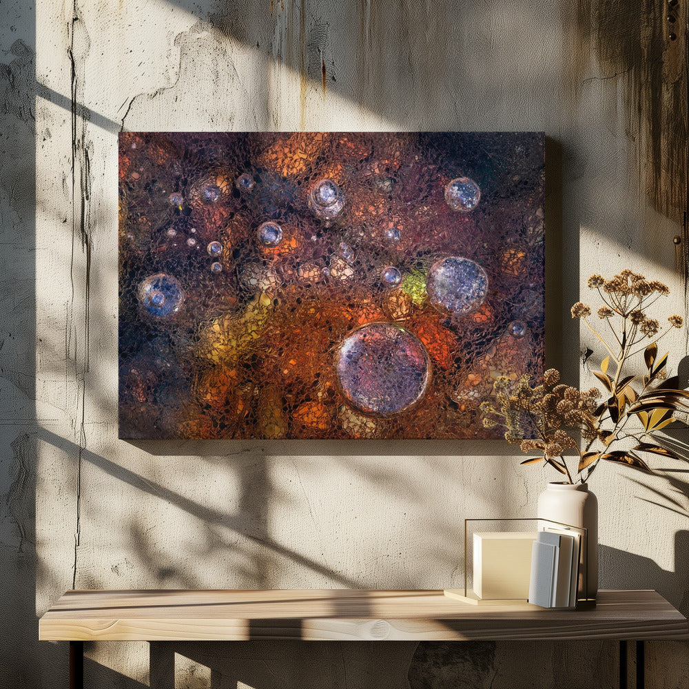 Art Prints of Winter Over Autumn