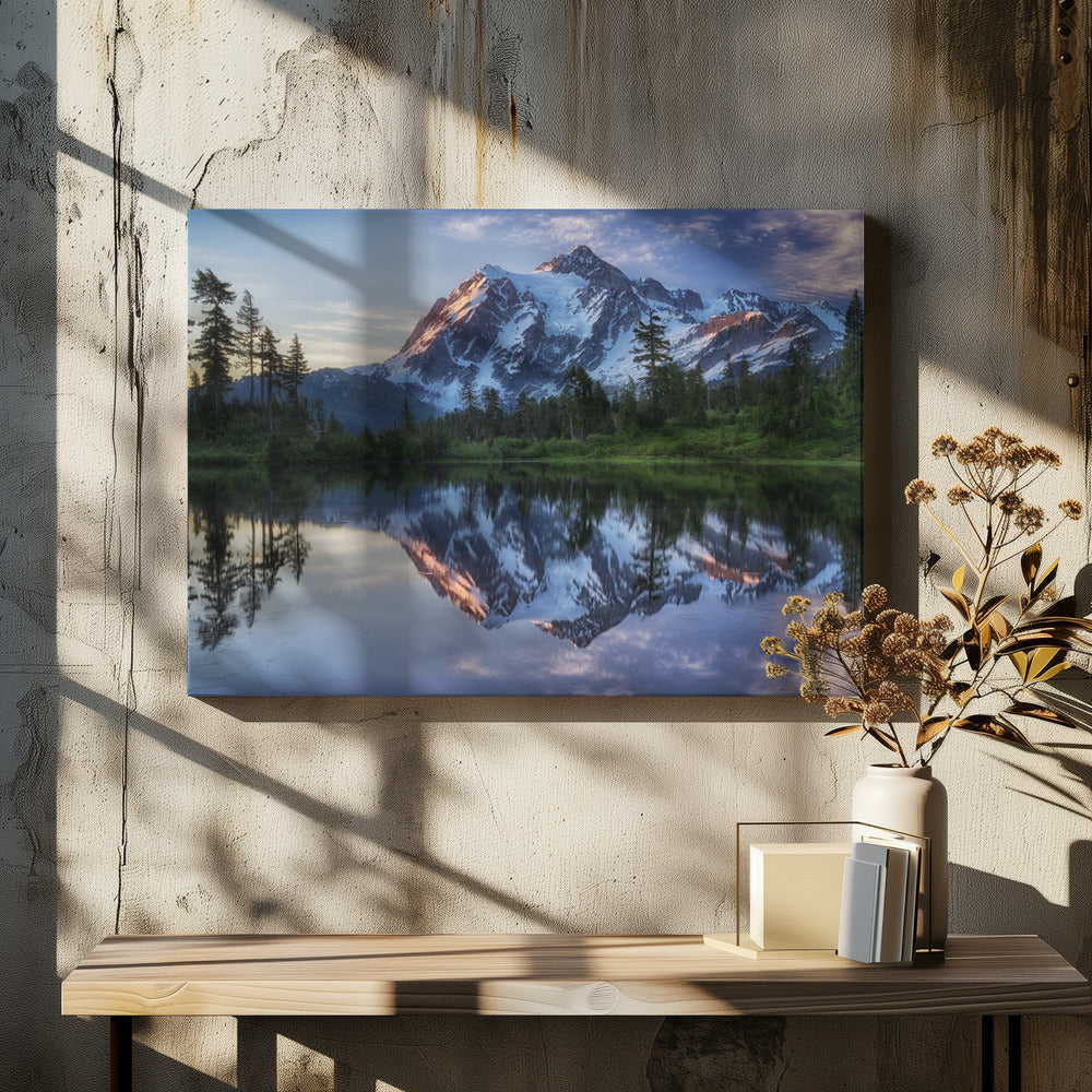 Sunrise on Mount Shuksan