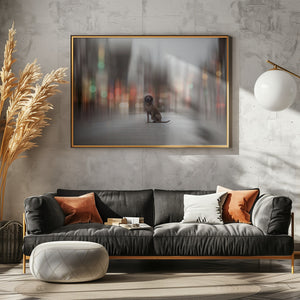 Art Prints of ... the Light lies down on Broadway...