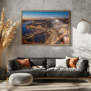 Art Prints of Portugal - Porto Blue Hour