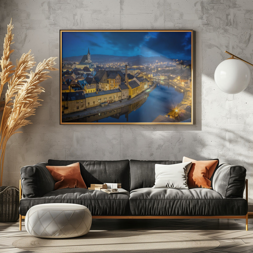 Art Prints of Magical Cesky Krumlov