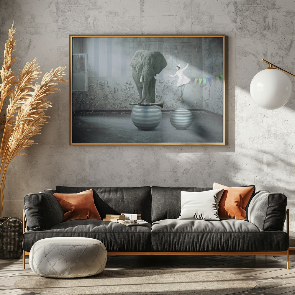 Art Prints of we can meet us  eye-to-eye