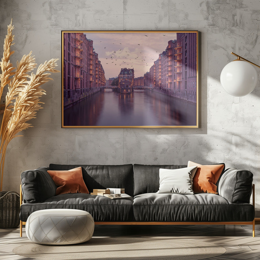 Art Prints of City of Warehouses
