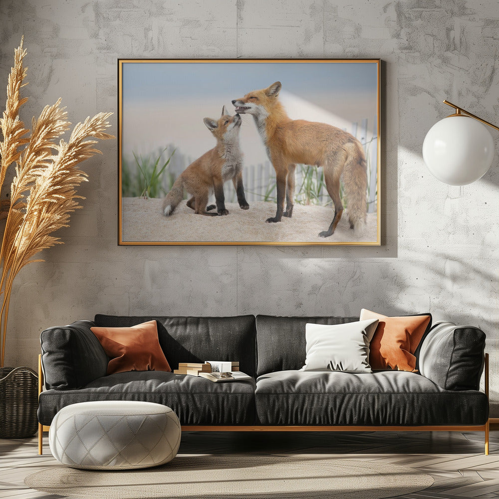 Art Prints of A Kiss